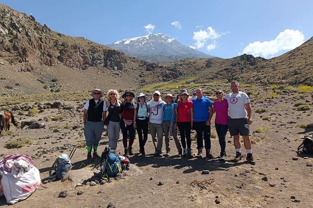 Mount Ararat rising above the plains of Doğubayazıt